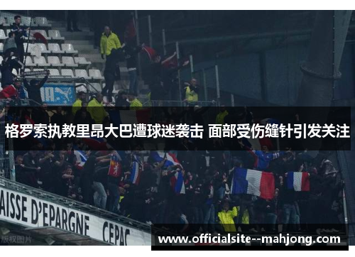 格罗索执教里昂大巴遭球迷袭击 面部受伤缝针引发关注