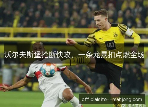 沃尔夫斯堡抢断快攻，一条龙暴扣点燃全场